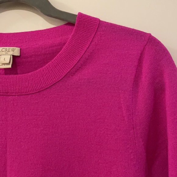 J crew 3/4 sleeve wool sweater - Picture 3 of 4